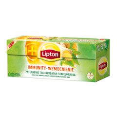 LIPTON Žal. arbata LIPTON IMMUNITY, 20vnt 32g