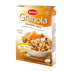 EMCO Müsli mee ja pähklitega 340g