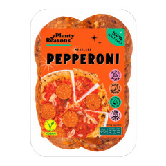 PLENTY REASONS Augalinė Pepperoni skonio dešra PLENTY REASONS, 10x100g 100g
