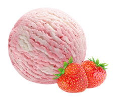 KOOREJÄÄTIS Maasika-koorejäätis maasikatükkidega 5L 2,25kg