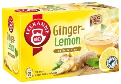 TEEKANNE Citronu un Ingveru tēja maisiņos 20x1.75 35g