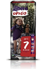 LIBERO Up&Go 7 püksmähe 16-26 kg 34pcs