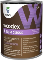 TEKNOS PUIDUKAITSEVAHEND WOODEX AQUA CLASSIC 0,9l