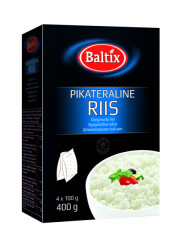 BALTIX White long gain rice 4x100g 400g