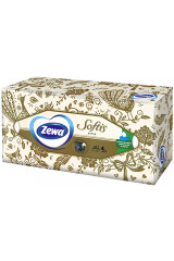 ZEWA Vienkartinės nosinaitės ZEWA Softis Box, 4 sl., 80 vnt. 80pcs