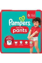 PAMPERS Püksmähkmed Baby-Dry Pants S6, 14-19kg 32pcs
