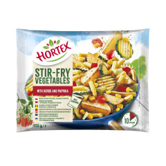 HORTEX Köögiviljad praadimiseks maitseainete ja paprikaga 0,4kg