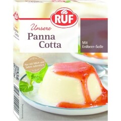 RUF Panna cotta maasikakastmega 110g