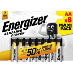 ENERGIZER Baterijas Energizer LR6 AA 8gab SS18 8pcs