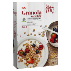 ICA Granola marjadega, gluteenivaba 325g