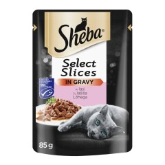 SHEBA Sheba pouch Selection salmon in sauce 85g 85g