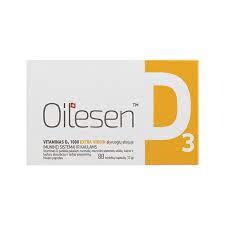 OILESEN Oilesen Vitaminas D3 1000 caps.N80 (Valentis) 80pcs