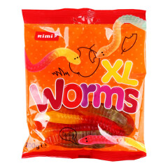 RIMI Želė saldainiai Worms 200g