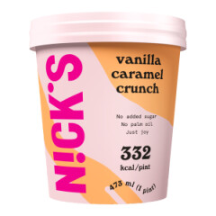 NICKS Vaniljejäätis krõbeda karamelli 275g