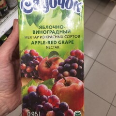 SADOTSCHOK Õuna-viinamarja nektar 0,95l