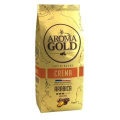 AROMA GOLD Kavos pupelės AROMA GOLD CREMA 1kg