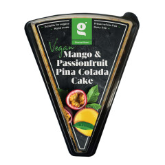 GOURMET GREEN Vegan coconut cake with mango & passionfruit Pina Colada GOURMET GREEN, 4x190g 190g