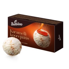 BALBIINO Lactose free caramel cream ice cream with caramel filling 0,48kg