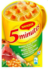 MAGGI Tirpi naminė žirnių sriuba su skrebučiais 21g