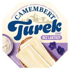 NATUREK Pelėsinis sūris be laktozės TUREF CAMEMBERT, 44 % rieb. s.m. 120g
