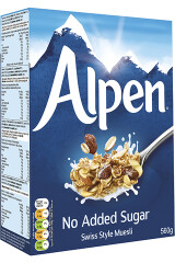 ALPEN Müsli ilma lisatud suhkruta 560g