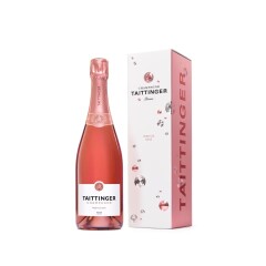 TAITTINGER Šampanas TAITTINGER PRESTOGE ROSE BRUT dėžutėje 12.5% 750ml