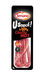 SERRANO U Snack Chorizo hot SERRANO, 15x60g 60g