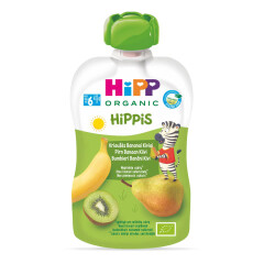 HIPP Hippis banaanipüree kiivi pirni 100g