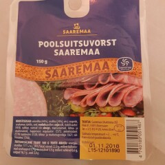 SAAREMAA Poolsuitsuvorst Saaremaa 150g