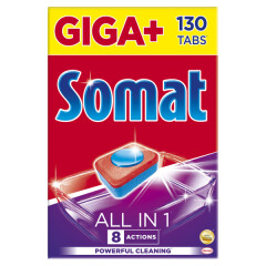 SOMAT All in One 130 Tabs Gold LE 130pcs