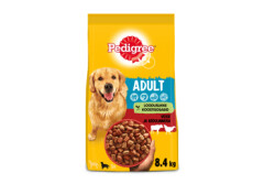 PEDIGREE Pedigree dry beef and poultry 8,4kg 8400g
