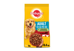 PEDIGREE Liellopu gaļa un dārzeņi 8400g