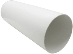 EUROPLAST Ventilatsiooni PVC kanal/ümar Europlast Ø125mm/1.5m valge 1pcs