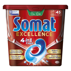 SOMAT Nõudepesukapslid Excellence 45pcs