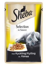 SHEBA Sheba pouch Selection chicken in sauce 85g 85g