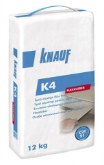 KNAUF Plytelių klijai KNAUF K4, elastingi, 12 kg 12kg