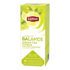 LIPTON Roheline tee tsitrusega 25x1,3g(fooliumi 32,5g