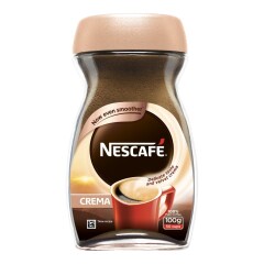 NESCAFE Šķīstošā kafija Crema 100g