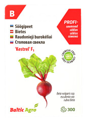 BALTIC AGRO Beetroot Seeds 'Kestrel' F1 300 seeds 1pcs