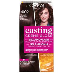 L'OREAL PARIS Juuksevärv Casting Creme Gloss #4102 Külm kastan 1pcs