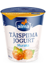 ALMA Nenugriebto pieno jogurtas alma ssu arkt.tekšėmis, 3,2% rieb. 350g