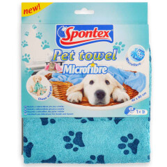 SPONTEX Puh.lapp mikrokiust Pet Towel 1pcs