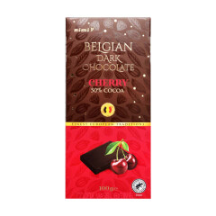 RIMI Dark chocolate with cherry 100g