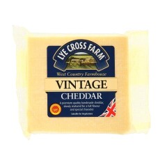 LYE CROSS FARM Brand. čederio sūris LYE CROSS VINTAGE, 35% rieb. s. m. 200g