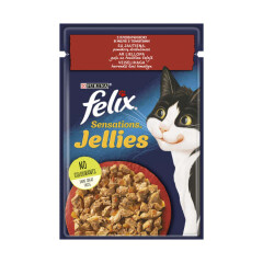 FELIX Sensation liellopu gaļa un tomāti 85g