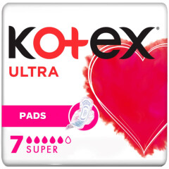 KOTEX Higieniniai paketai KOTEX ULTRA SUPER 7pcs