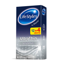 LIFESTYLES Prezervativi lifestyles ultra thin 12gb. 16pcs
