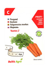 BALTIC AGRO Морковь 'Nantes 2' 4 м 1pcs