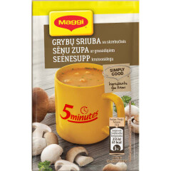 MAGGI Tirpi grybų sriuba su skrebučiais 16g