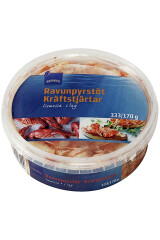 RAINBOW Rb krevetid vähisabad soolvees 170g